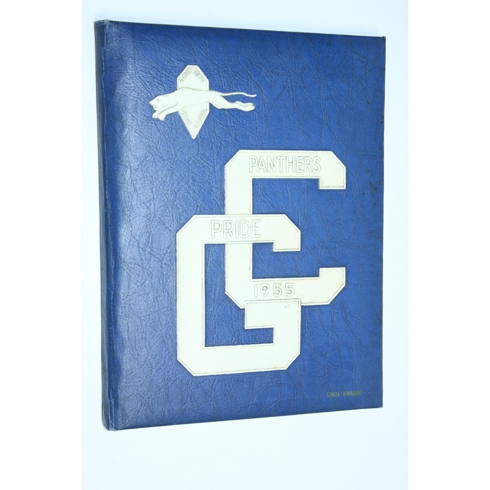 1955 Garden City High School‎ Yearbook Annual Garden City Michigan MI - Panthers